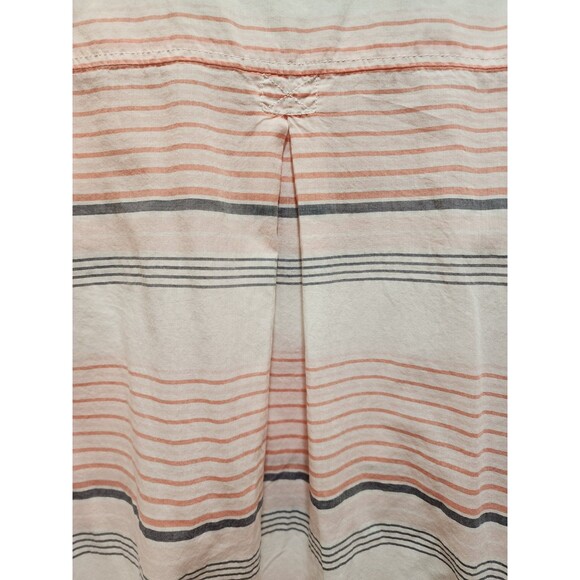 A New Approach Womens XL Pink Shirt Button up Stripes Preppy Feminine Soft Girl - Picture 13 of 16